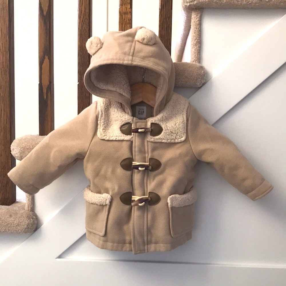 Baby Gap Hooded Coat Jacket 12-18M